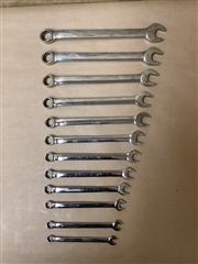 BLUE POINT BLPCWSM712B 12PC 8MM-19MM 12PT METRIC COMBINATION WRENCH SET